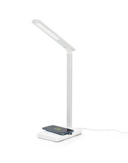 Lampada da tavolo LED con ricarica wireless a induzione