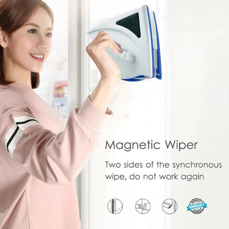 Lava Vetri Magnetico – Spazzola Magnetica per Finestre Wash Home Magnet