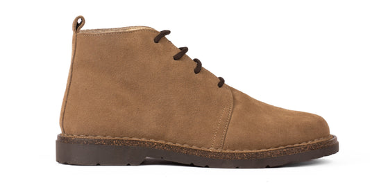 Desert Boot donna scamosciate con fodera in lana Teddy
