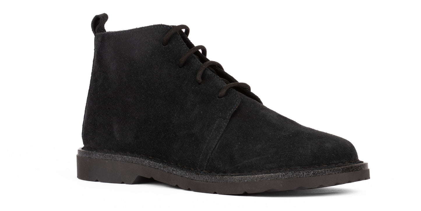 Desert Boot donna scamosciate con fodera in lana Teddy