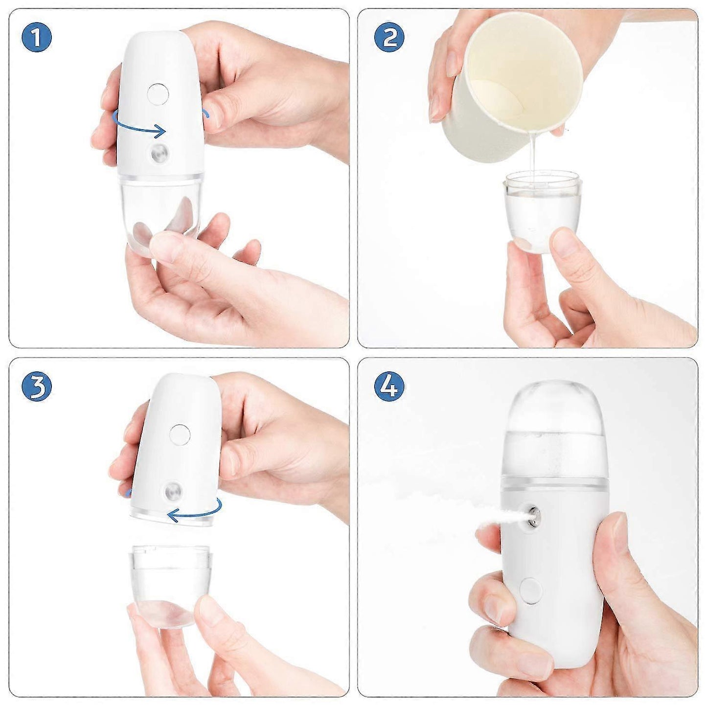 Rechargeable Facial Mist – Instant and Deep Hydration