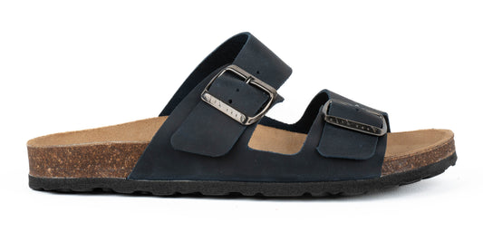 Sandalo Doppia Fibbia in Pelle misure Donna