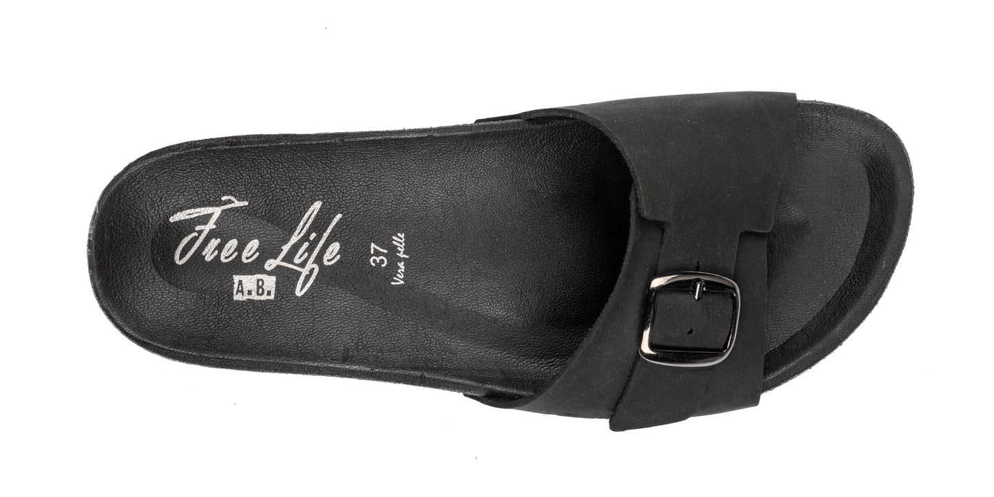 Ciabattina donna con fibbia