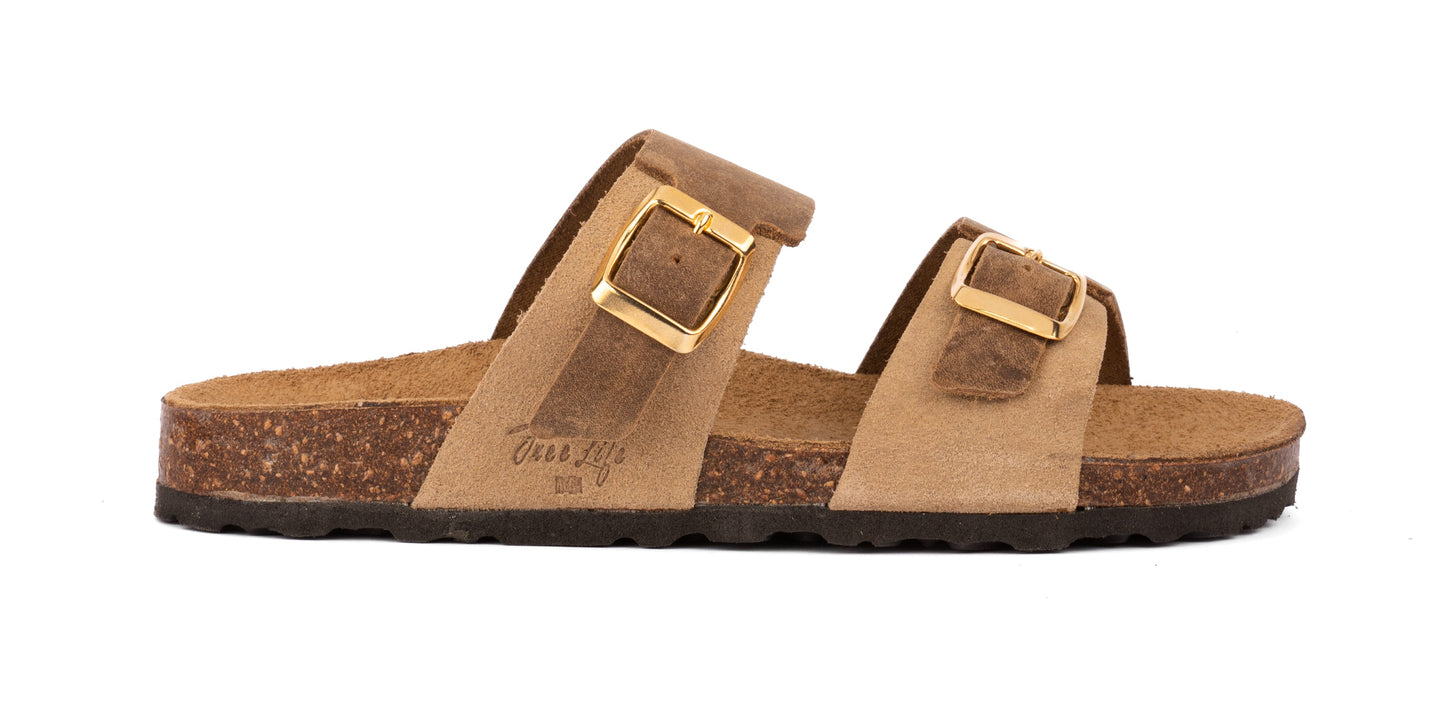 Ciabatta donna con doppia fibbia