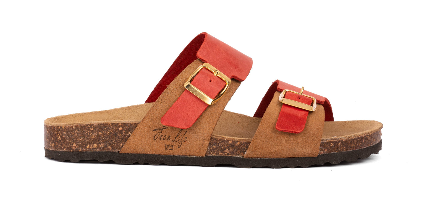 Ciabatta donna con doppia fibbia