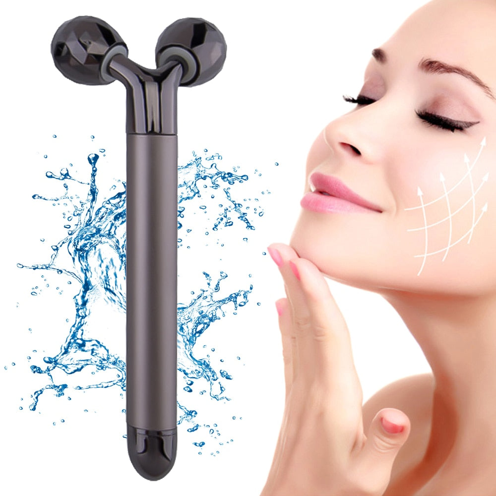 Roller Massaggiatore Viso 3D – Lifting Naturale e Pelle Luminosa