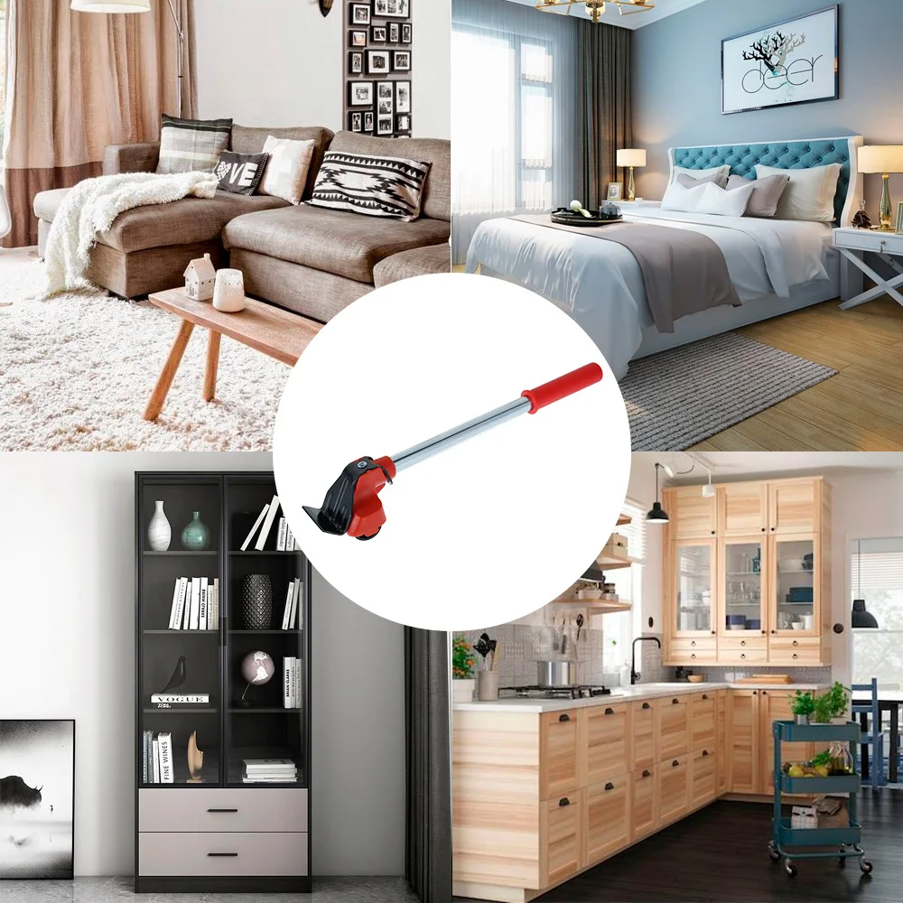 Sollevatore Pesi e Mobili 150 kg – Kit con Manico Ergonomico e 4 Ruote Rotanti