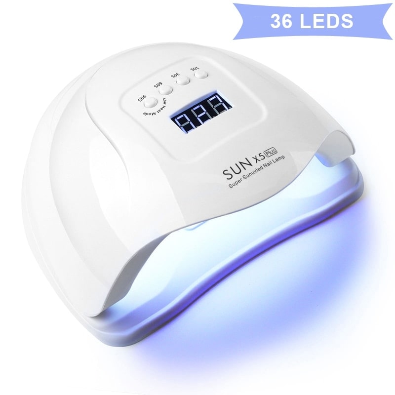 Lampada UV Unghie Nail Lamp per gel con timer digitale
