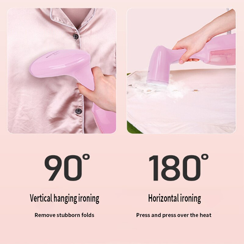 Vertical steam iron with rapid steaming for wrinkle removal