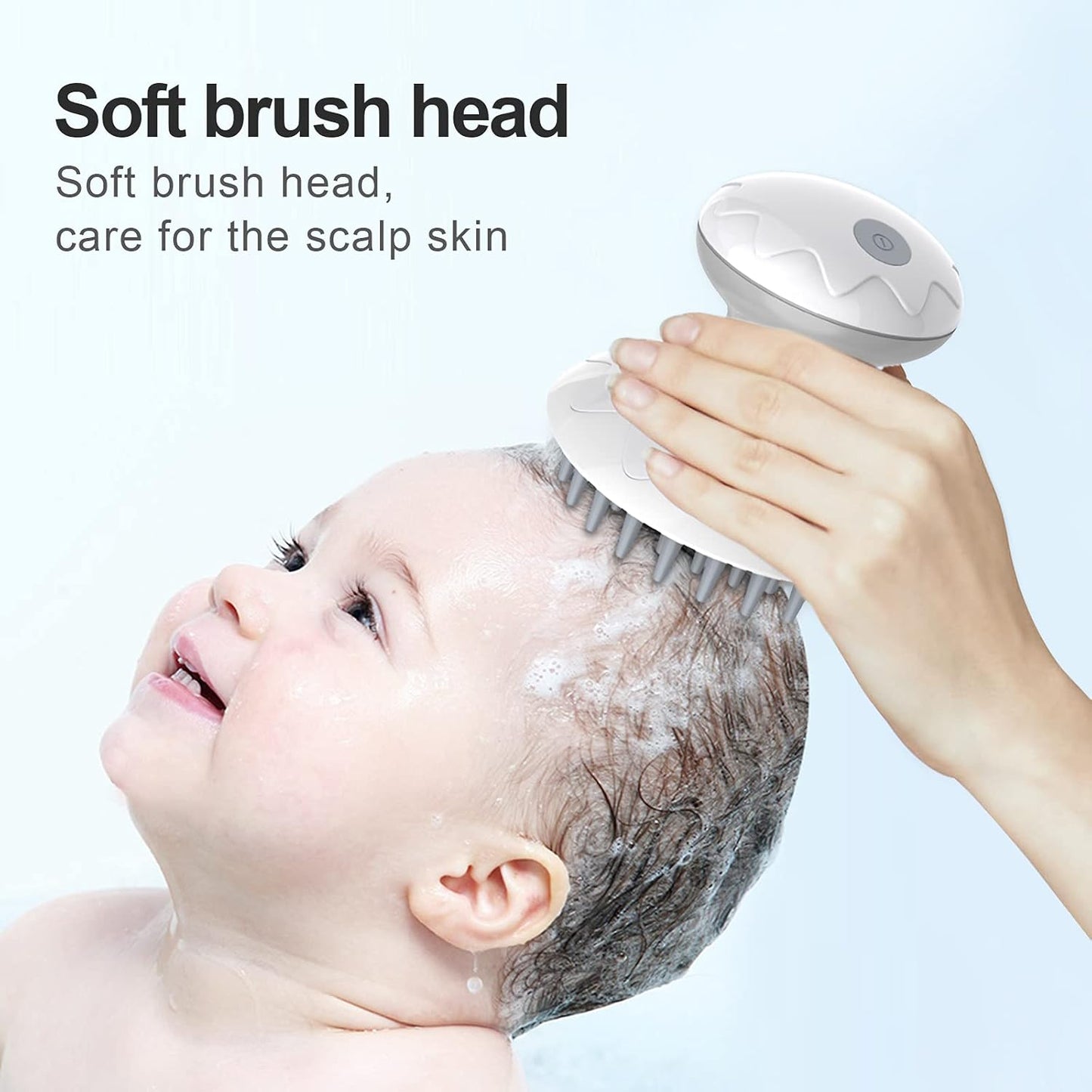 Massaggiatore Elettrico per il Cuoio Capelluto – 3 Modalità di Vibrazione per Relax e Stimolazione