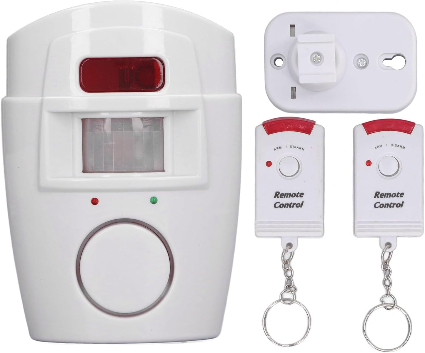 Allarme Wireless per Casa con Telecomando – Sensore di Movimento 110° e Sirena 105 dB