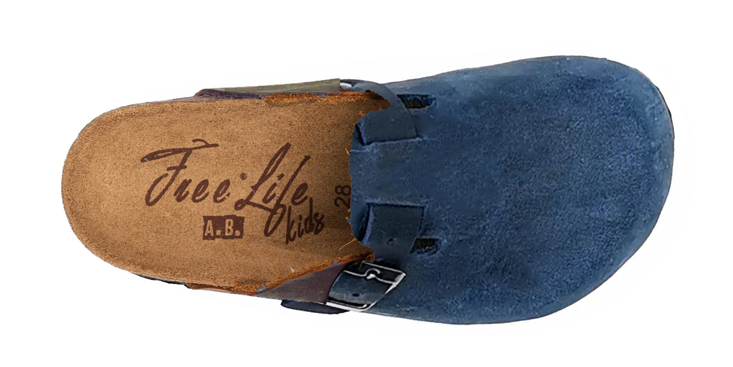 Sabot Clog Bambino in Pelle