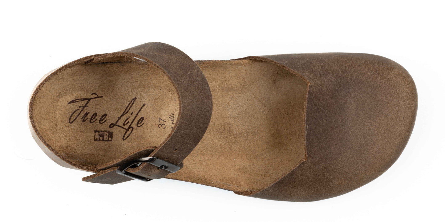 Sabot Clog a Sandalo chiuso con Cinturino