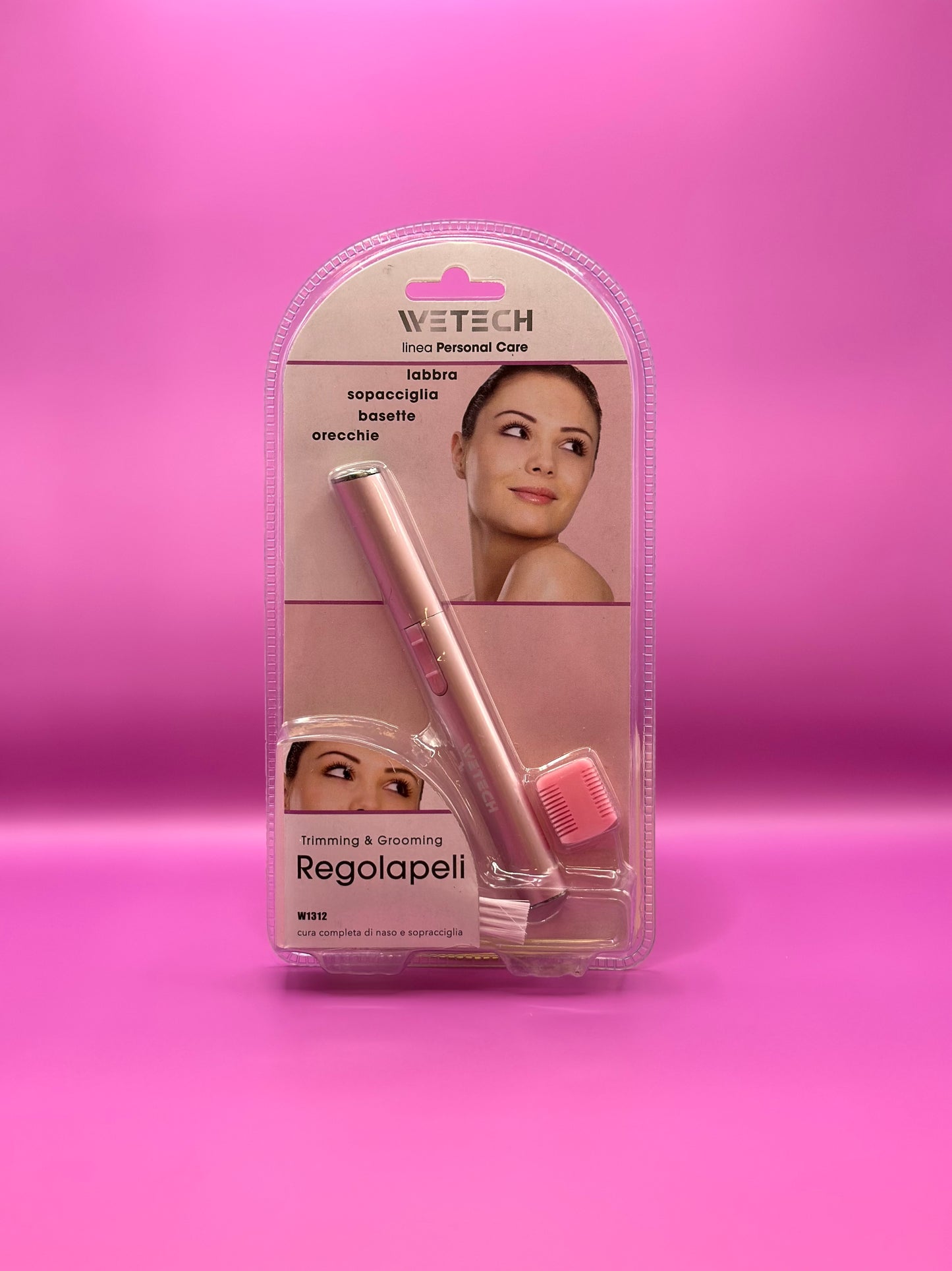 Regolapeli Donna Elettrico – Trimmer per Viso, Sopracciglia e Corpo