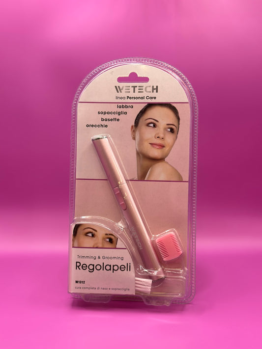 Regolapeli Donna Elettrico – Trimmer per Viso, Sopracciglia e Corpo
