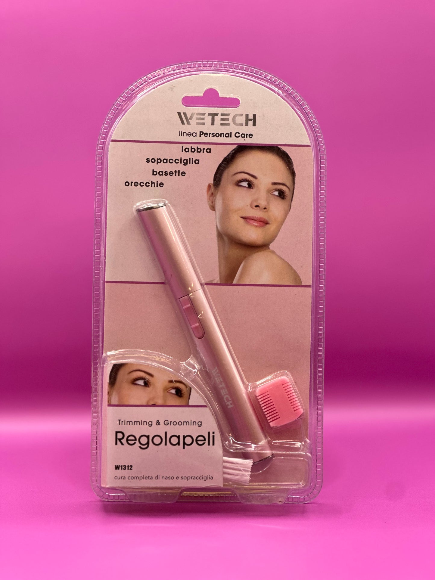 Regolapeli Donna Elettrico – Trimmer per Viso, Sopracciglia e Corpo