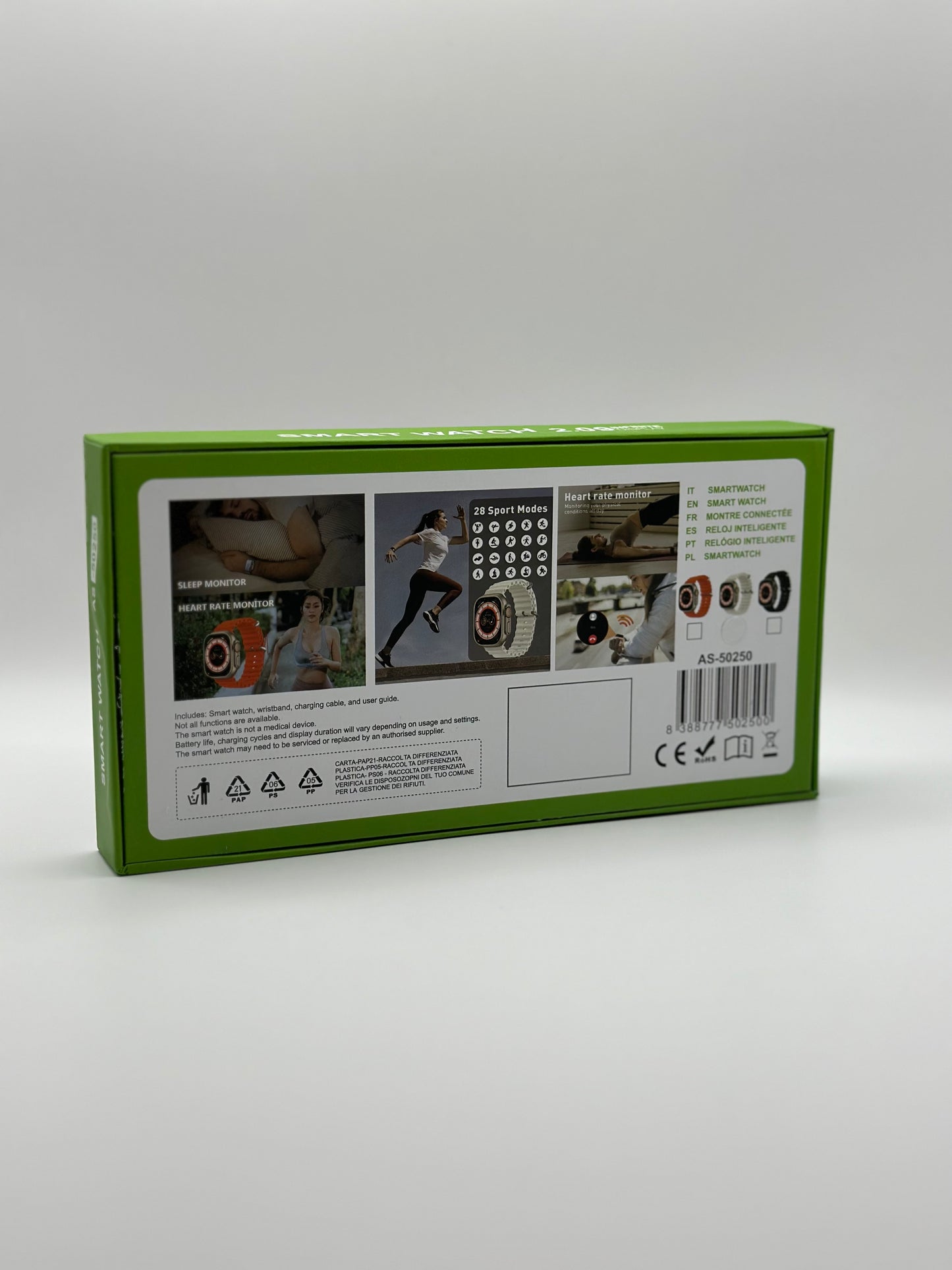 Series 9 Ultra Smartwatch – 2” HD Display, IP68, Bluetooth Calling