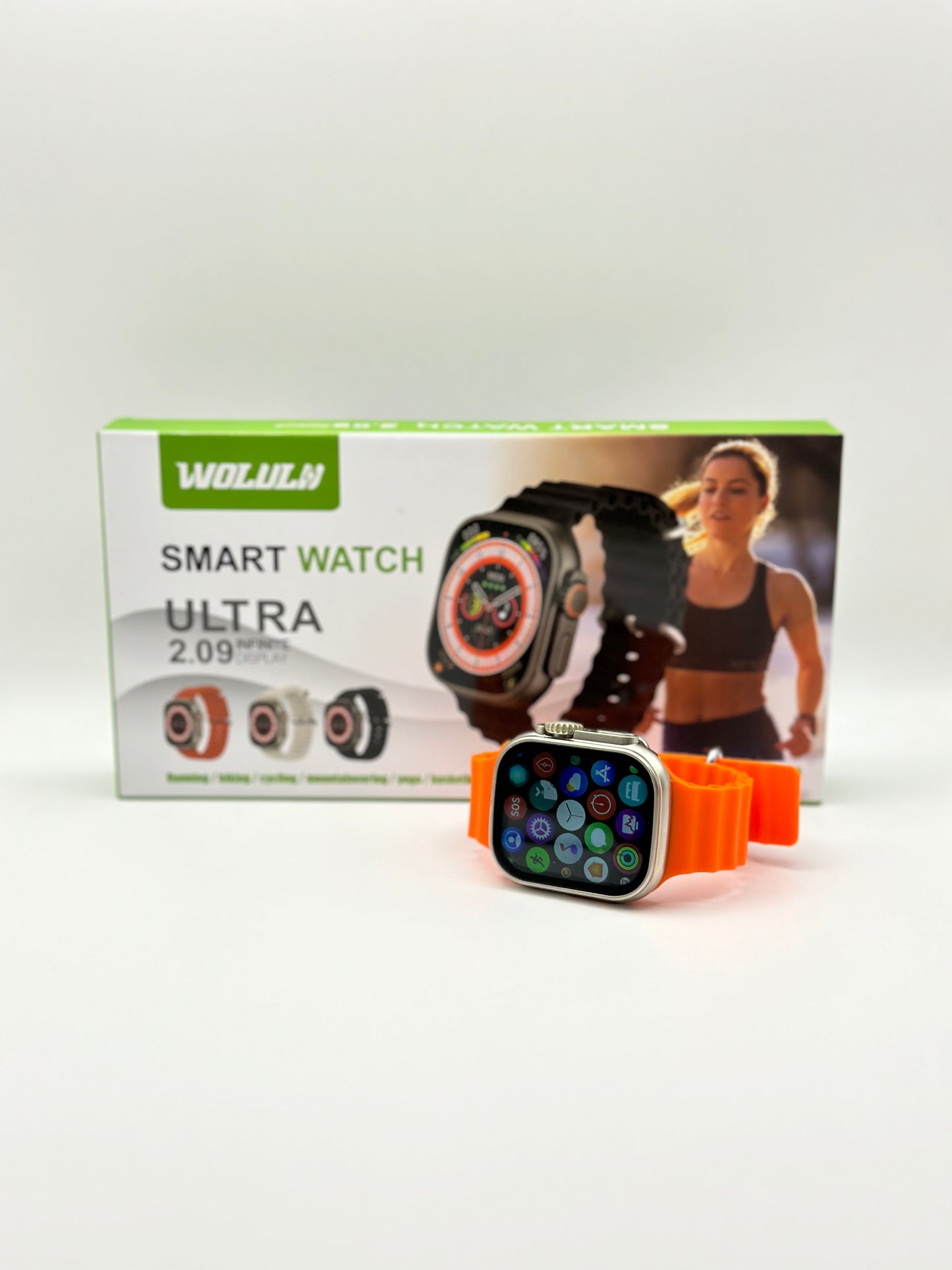 Series 9 Ultra Smartwatch – 2” HD Display, IP68, Bluetooth Calling