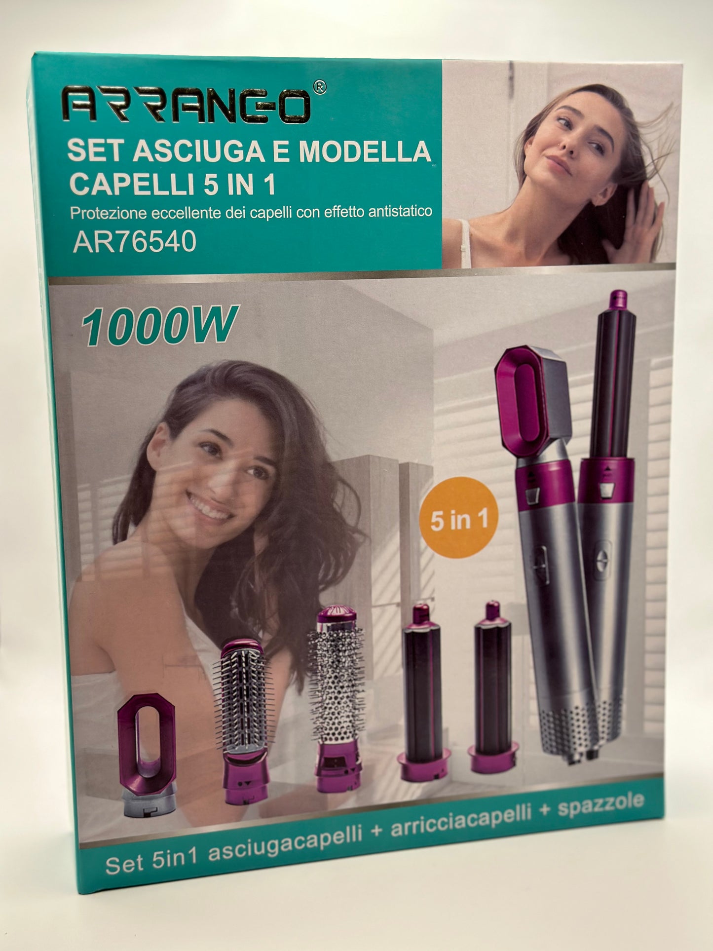 HairPerfection – Multistyler 5 in 1 con Tecnologia Ionica per Styling Professionale