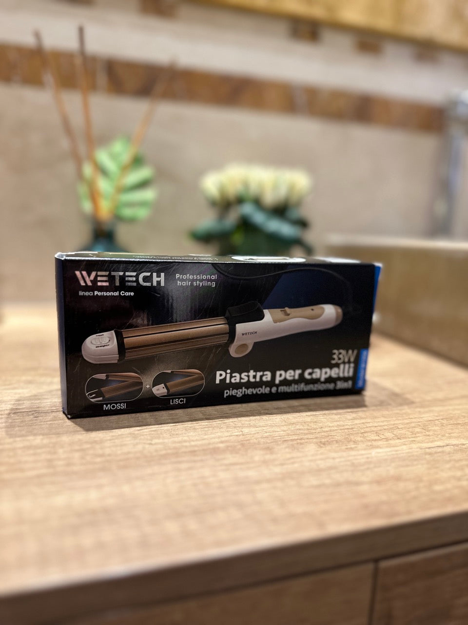 StyleStream – Mini Piastra Portatile per Capelli Lisci e Perfetti