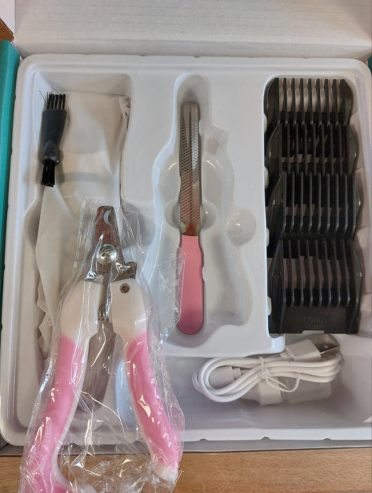 Kit Toelettatura Animali Domestici – Grooming Completo per Cani e Gatti